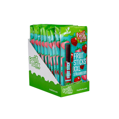 Fruitsticks XXL Strawberry 5-pack (12 stuks)
