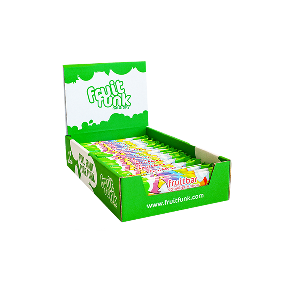 Unicorn Fruitbars Strawberry Singles (24 stuks)